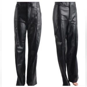 Zara Vegan Leather Pants